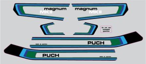 Decal 1979 Puch Magnum Mkll